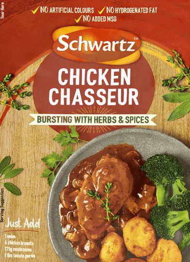 Schwartz Sachets - Chicken Chasseur 6 x 40g